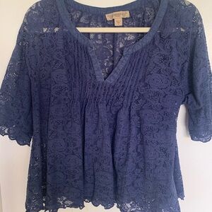 Vintage America Large Lacy top